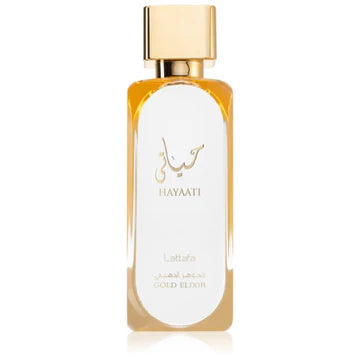 HAYATI GOLD ELIXIR BY LATTAFA - EAU DE PARFUM FOR WOMAN 3.4OZ / 100ML