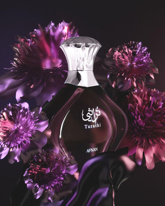 TURATHI PURPLE BY AFNAN - EAU DE PARFUM FOR WOMAN 3.0 OZ / 85ML