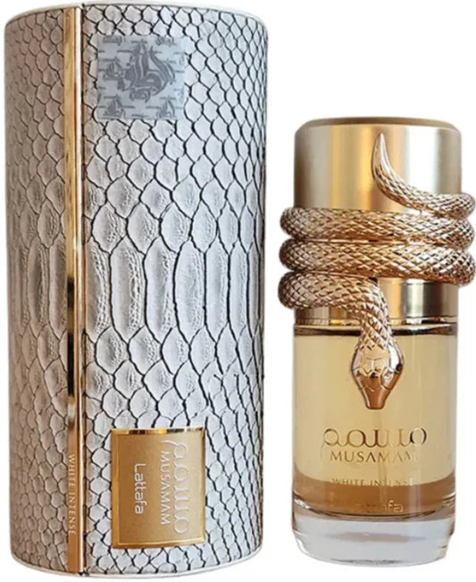 MUSAMAN WHITE INTENSE BY LATTAFA - EAU DE PARFUM FOR UNISEX 3.4OZ / 100ML