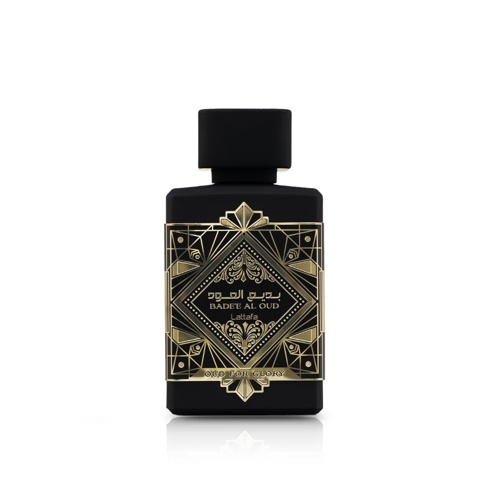 OUD FOR GLORY BADE'E AL OUD BY LATTAFA - EAU DE PARFUM FOR MEN 3.4FL.OZ / 100ML