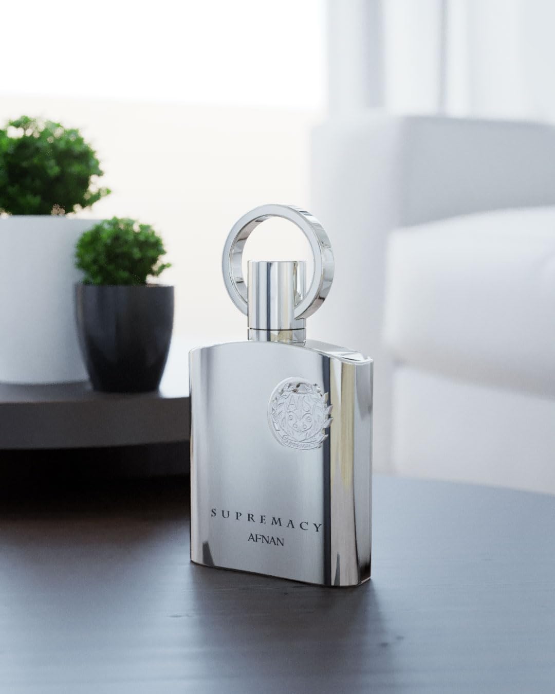 SUPREMACY SILVER BY AFNAN - EAU DE PARFUM FOR MEN, 3.4 OZ / 100ML