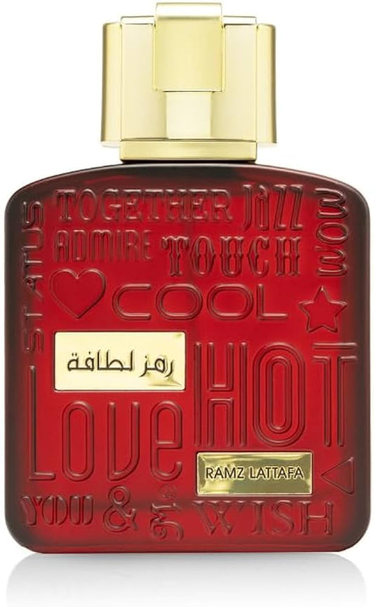 RAMZ GOLD BY LATTAFA - EAU DE PARFUM FOR WOMAN 3.4OZ / 100ML