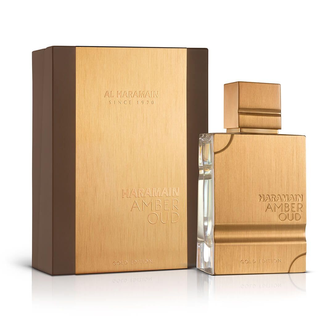 AMBER OUD GOLD EDITION BY AL HARAMAIN - EAU DE PARFUM FOR UNISEX, 2.0 OZ/60ML