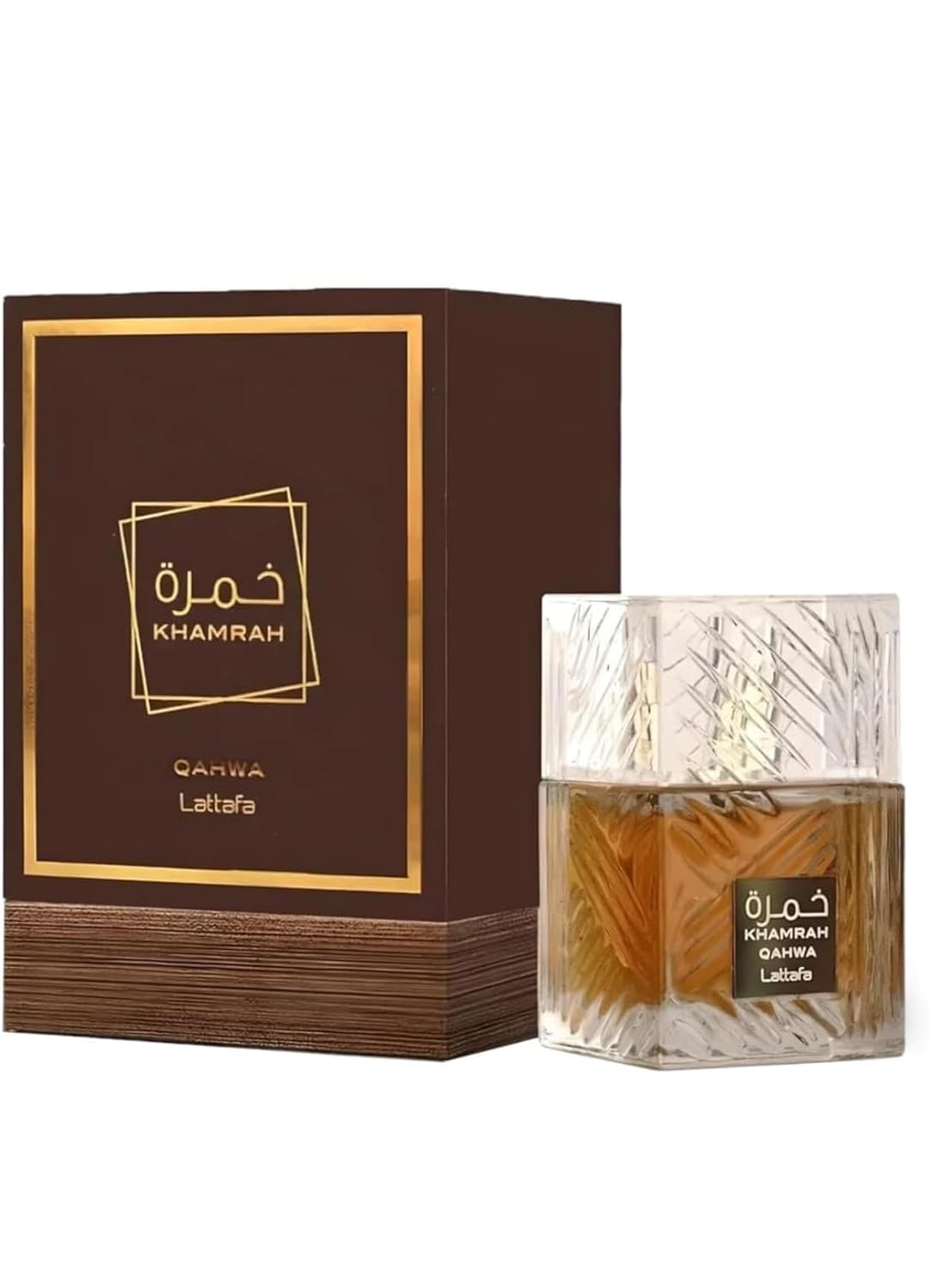 KHAMRAH QAHWA BY LATTAFA - EAU DE PARFUM FOR UNISEX, 3.4 OZ / 100ML
