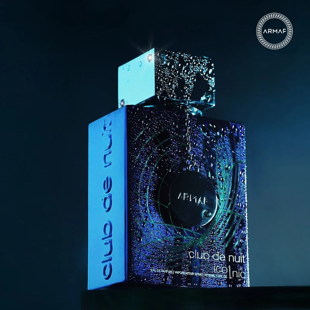 CLUB DE NUIT BLUE ICONIC BY ARMAF - EAU DE PARFUM FOR MEN 3.4OZ / 100ML