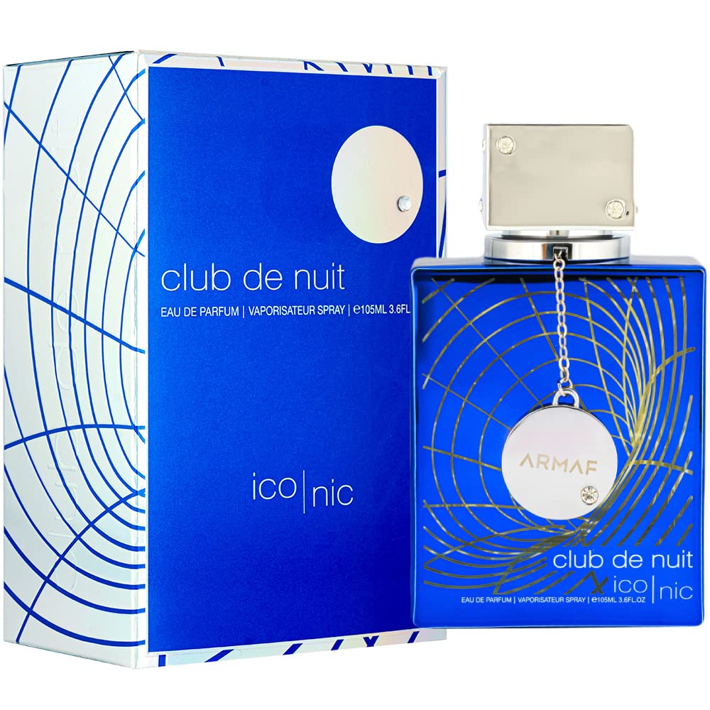 CLUB DE NUIT BLUE ICONIC BY ARMAF - EAU DE PARFUM FOR MEN 3.4OZ / 100ML