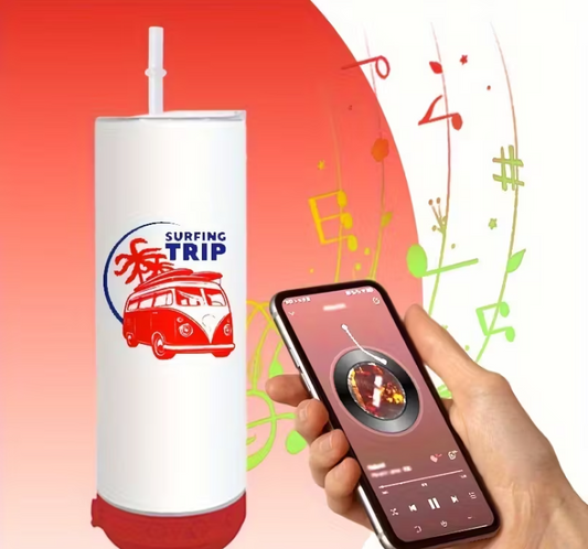 Vaso de sublimación de 20 oz con Altavoz Integrado