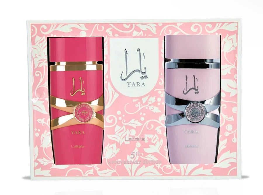 GIFT SETS YARA & YARA CANDY BY LATTAFA - EAU DE PARFUM FOR WOMAN (2 PCS) 3.4OZ / 100 ML