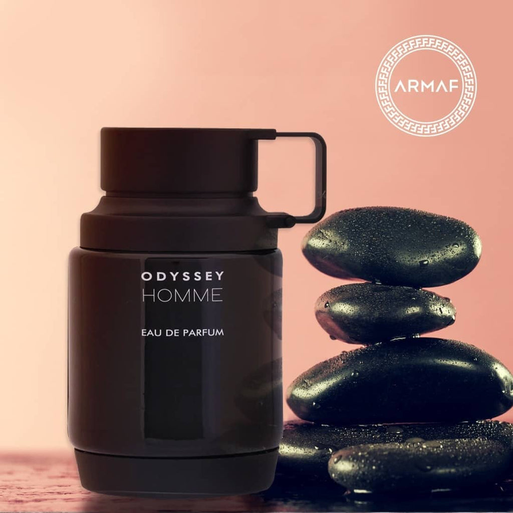 ODISSEY HOMME BLACK BY ARMAF - EAU DE PARFUM FOR MEN 3.4OZ / 100ML