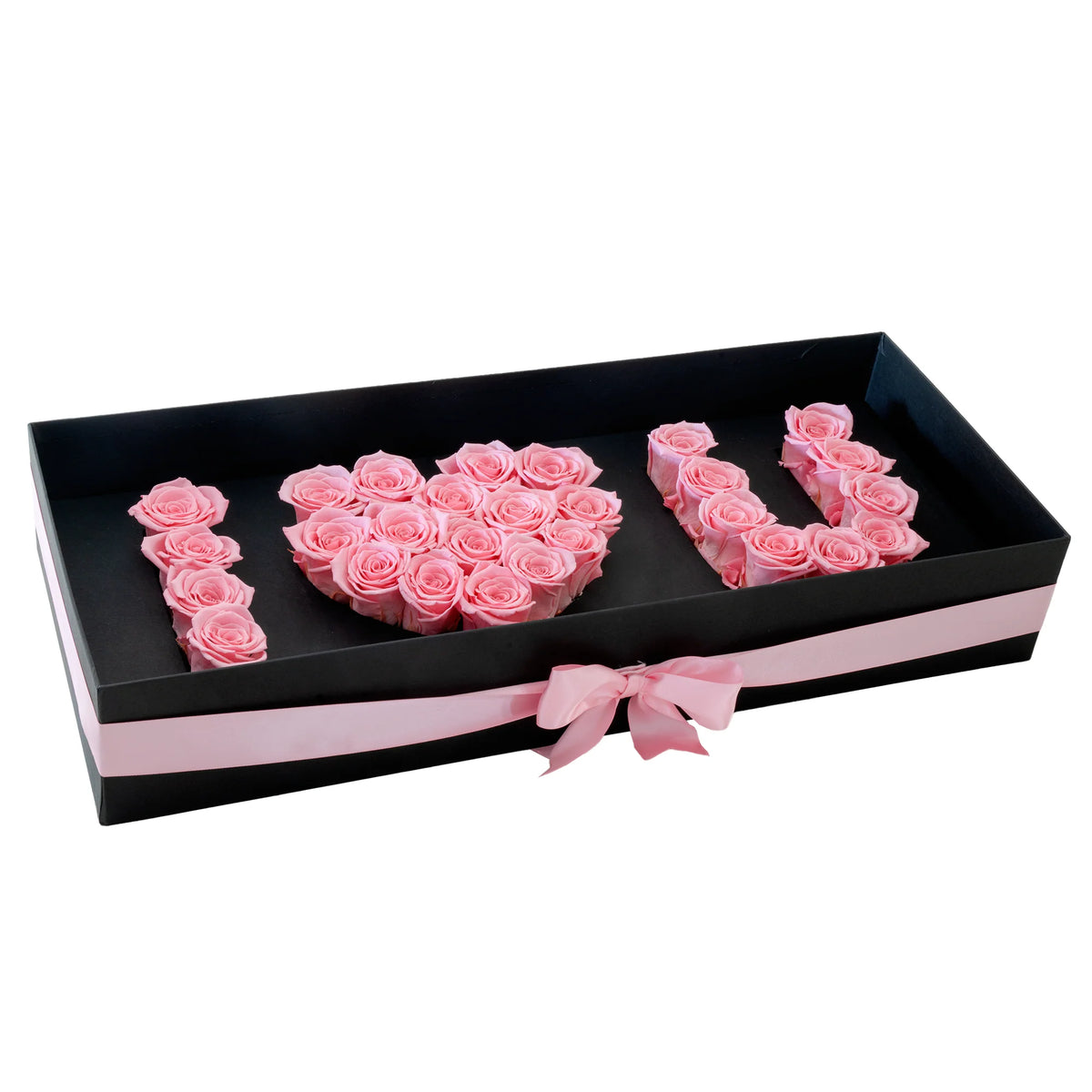 I LOVE YOU BOX - PRESERVED ROSES