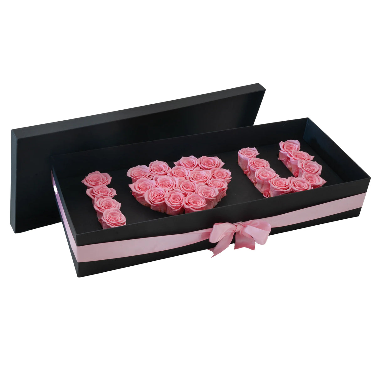 I LOVE YOU BOX - PRESERVED ROSES