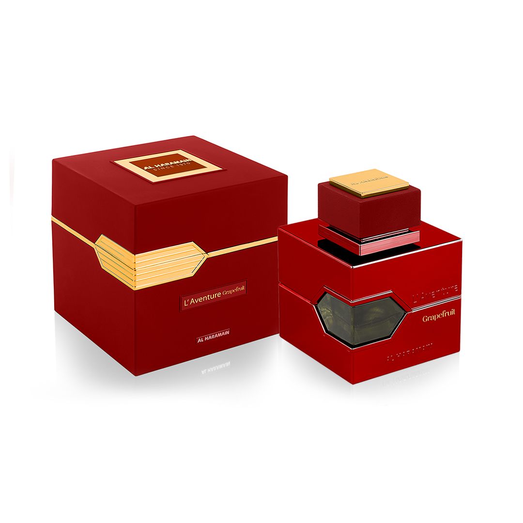 L'AVENTURE GRAPEFRUIT BY AL HARAMAIN - EXTRAIT DE PARFUM FOR UNISEX 3.4OZ/ 100ML