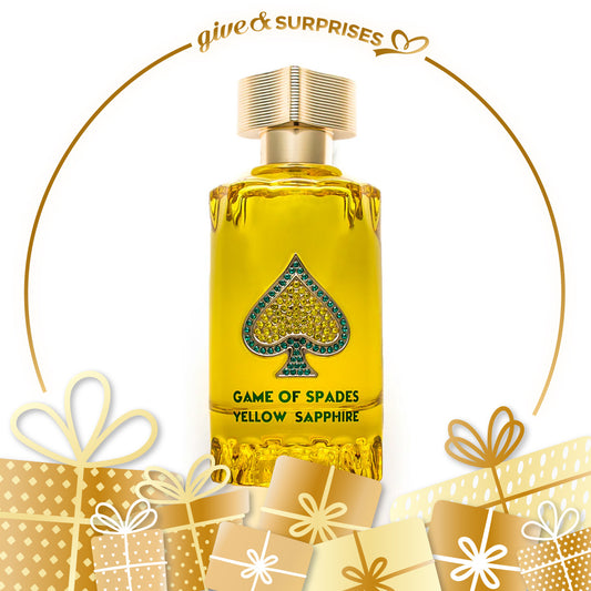 GAME OF SPADES YELLOW SAPPHIRE BY JO MILANO PARIS - EAU DE PARFUM FOR WOMAN 3.4OZ / 100ML