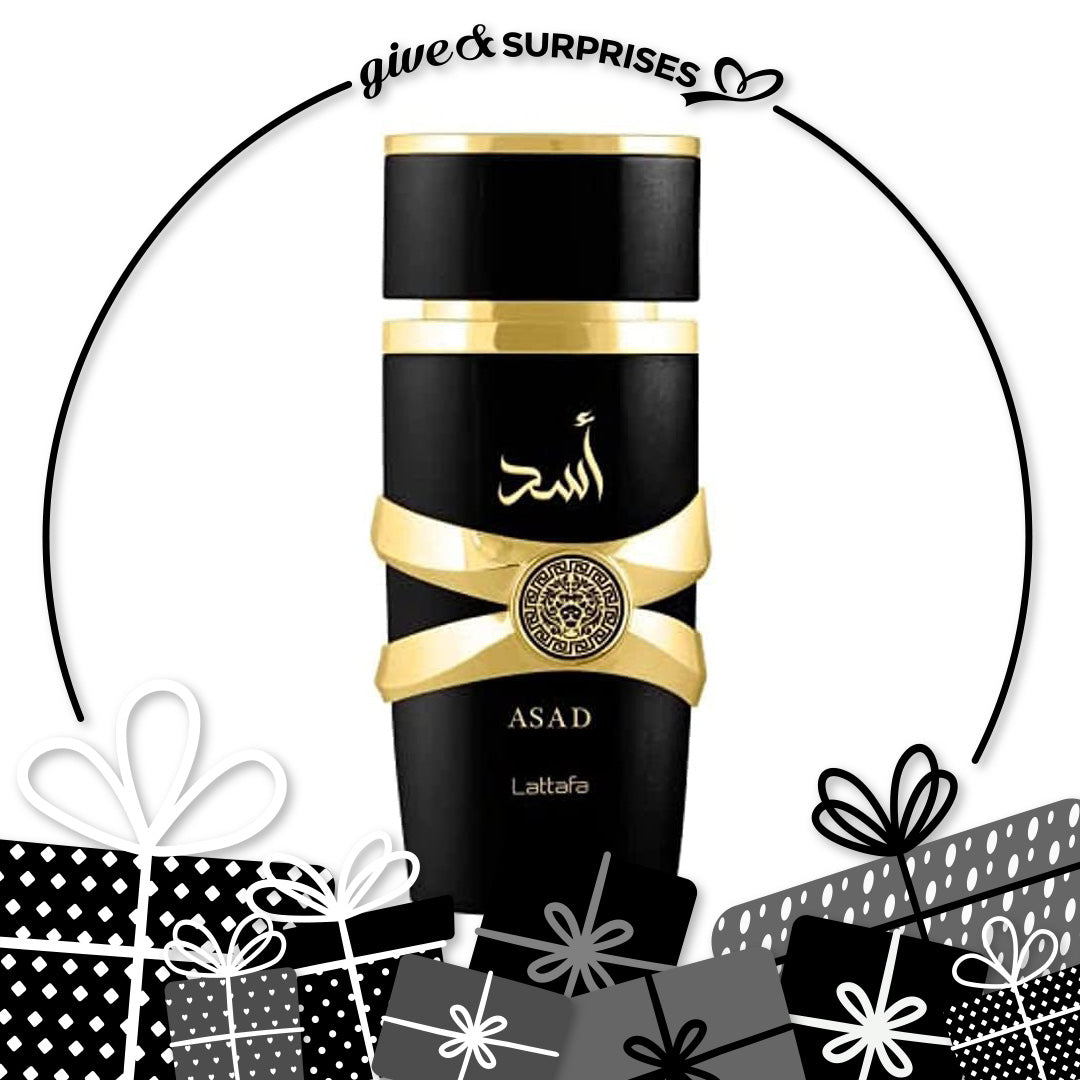 ASAD BY LATTAFA - EAU DE PARFUM FOR UNISEX, 3.4 OZ / 100 ML