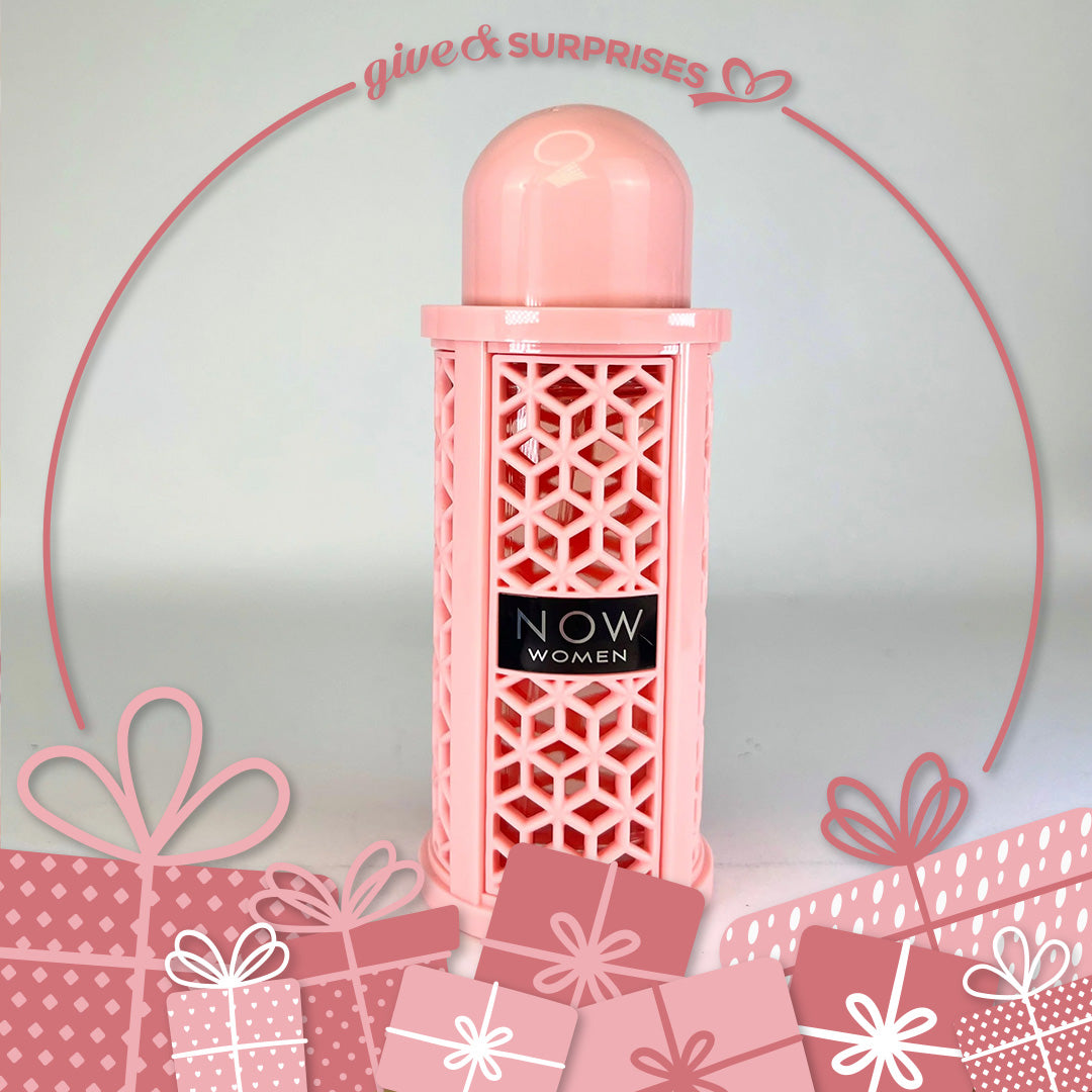 RAVE NOW PINK BY LATTAFA - EAU DE PARFUM FOR WOMAN 3.4OZ / 100 ML
