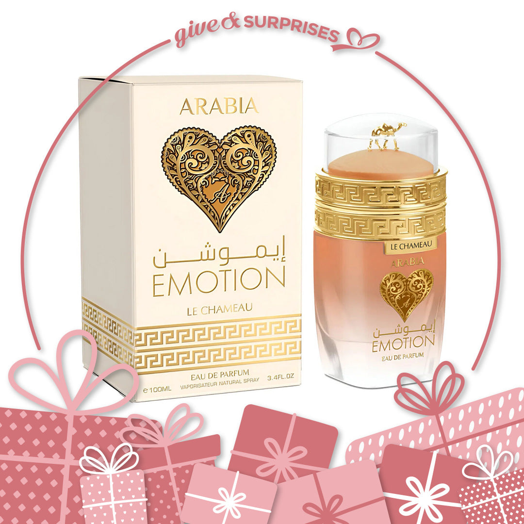 ARABIA EMOTION BY LECHAMEAU / EMPER - EAU DE PARFUM FOR WOMAN 3.4OZ / 100 ML
