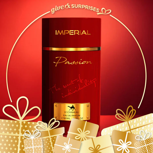 IMPERIAL PASSION BY LE CHAMEAU - EAU DE PARFUM FOR WOMAN  3.4OZ / 100ML