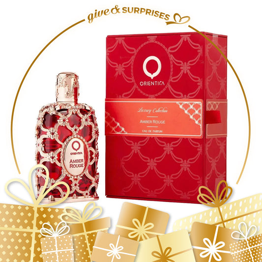 AMBER ROUGE BY ORIENTICA - EAU DE PARFUM FOR WOMAN  5.0 OZ / 148ML