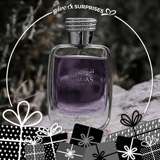 HAWAS BY RASASI - EAU DE PARFUM FOR MEN 3.4OZ / 100ML