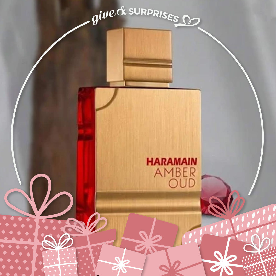 AMBER OUD ROUGE BY AL HARAMAIN - EAU DE PARFUM FOR UNISEX 2.0 OZ/ 60ML