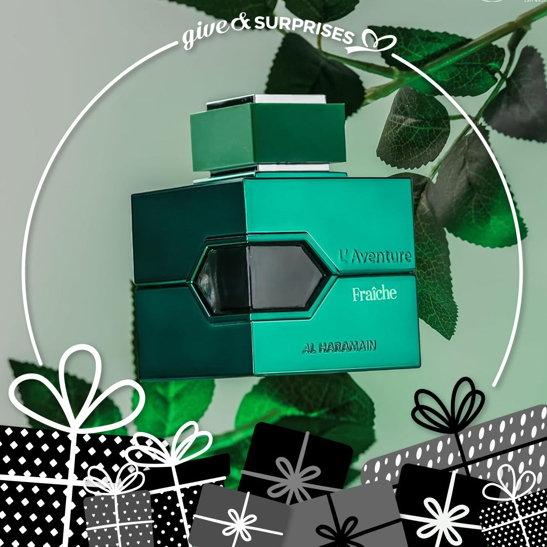 L'AVENTURE FRAICHE BY AL HARAMAIN - EXTRAIT DE PARFUM FOR UNISEX 3.4OZ / 100ML