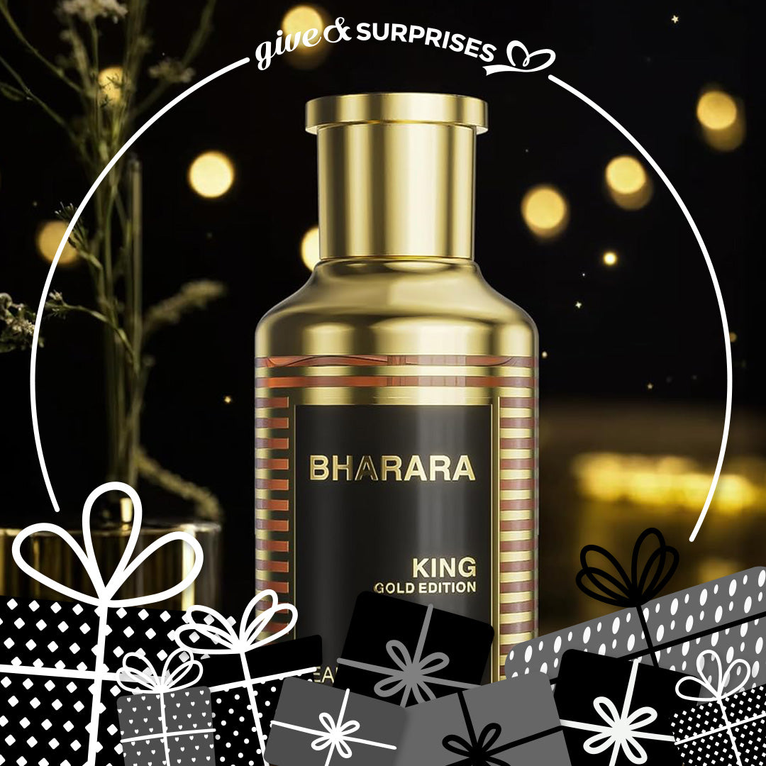 BHARARA KING GOLD EDITION - EAU DE PARFUM FOR MEN  3.4 OZ / 100ML