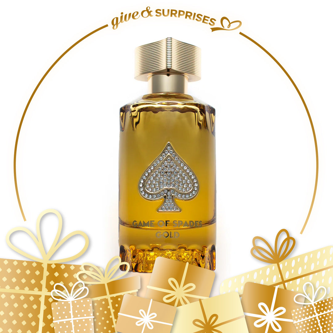 GAME OF SPADES GOLD BY JO MILANO PARIS - EAU DE PARFUM PARA UNISEX 3.4OZ / 100ML